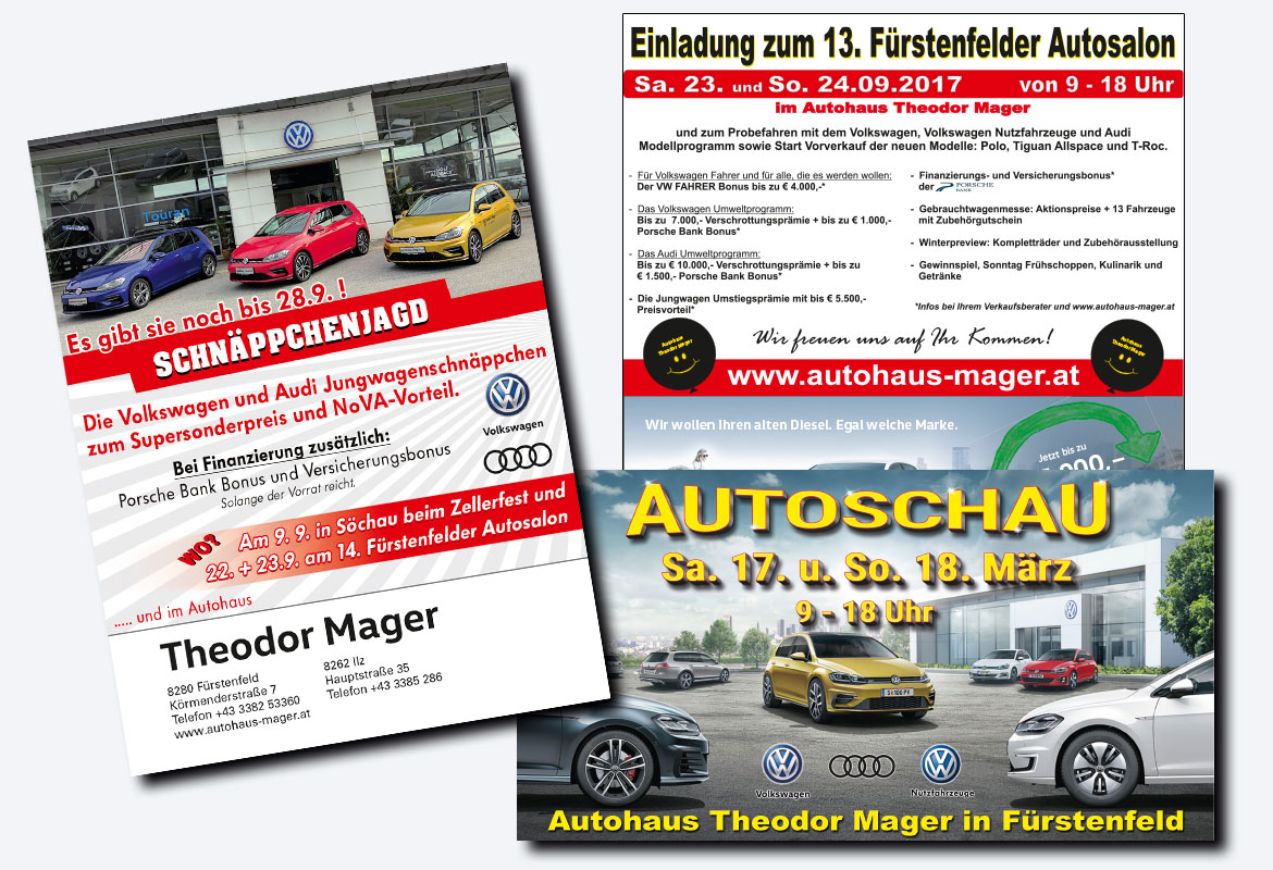 Autohaus Mager | Zeitungsinserate