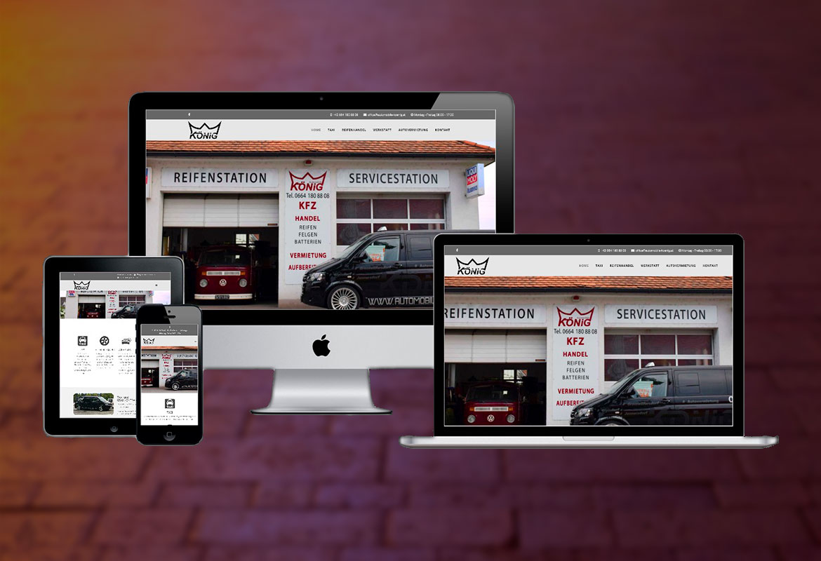 Automobile König | Website