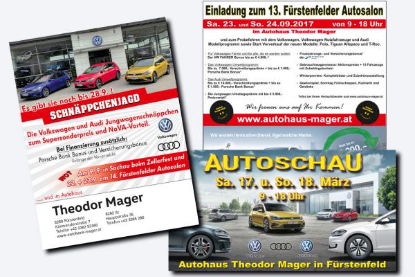 Autohaus Mager | Zeitungsinserate