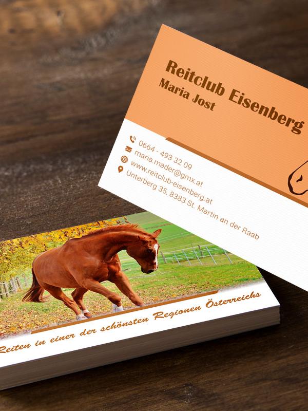 Reitclub Eisenberg | Visitenkarten